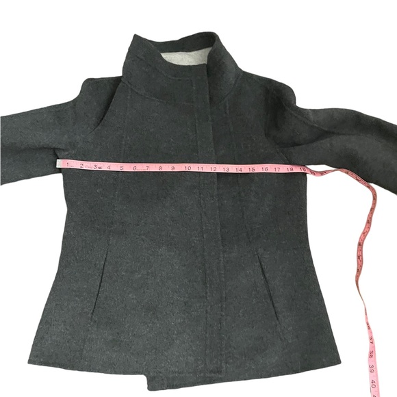 St. John Angora and Wool Blend Open Front Sweater Jacket - Picture 14 of 15